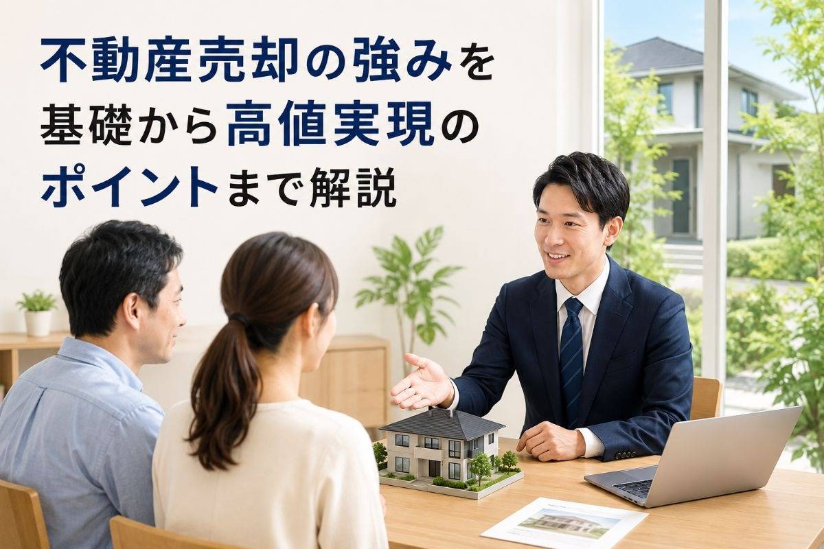 不動産売却の強みを基礎から高値実現のポイントまで解説